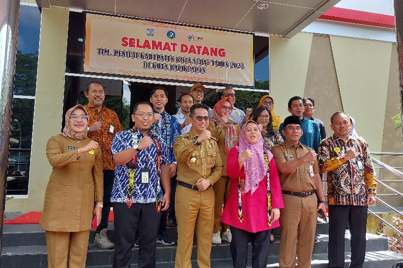 Wali Kota Balikpapan Sambut Tim Verifikasi Lapangan Kota Sehat