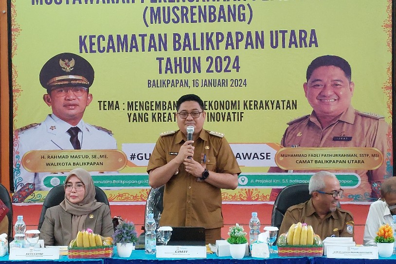 Balikpapan Utara Gelar Musrenbang Tingkat Kecamatan