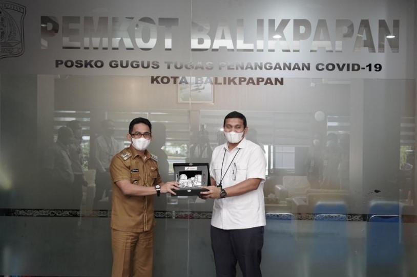 foto Wali Kota Terima Kunjungan MOR VI Balikpapan, Perkenalkan Pertashop