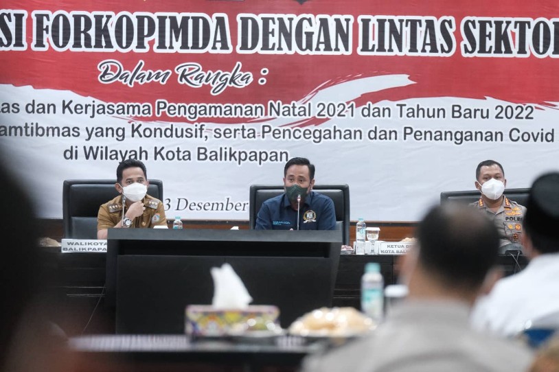 Wali Kota dan Seluruh Unsur Gelar Rapat Jelang Momen Nataru