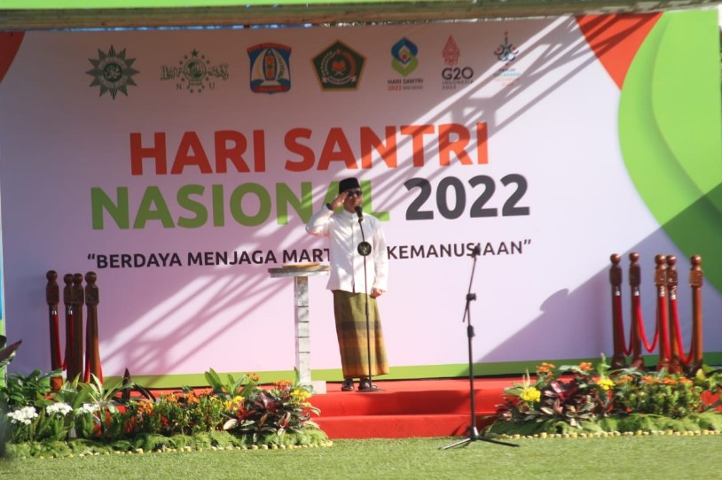 Peringatan Hari Santri 2022, Wali Kota Ajak Santri Bersama Membangun Bangsa