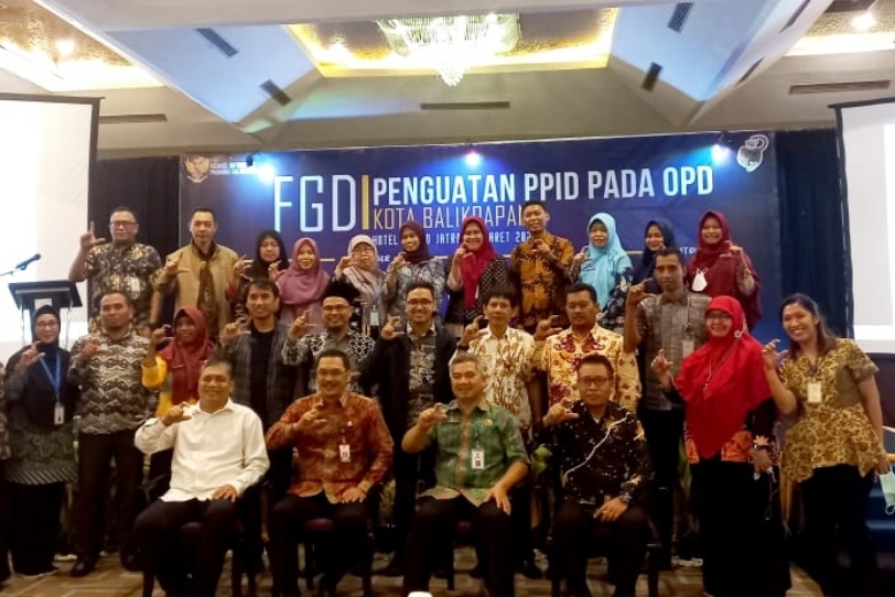 Kepala Diskominfo Kota Balikpapan Jadi Narasumber dalam FGD Penguatan PPID