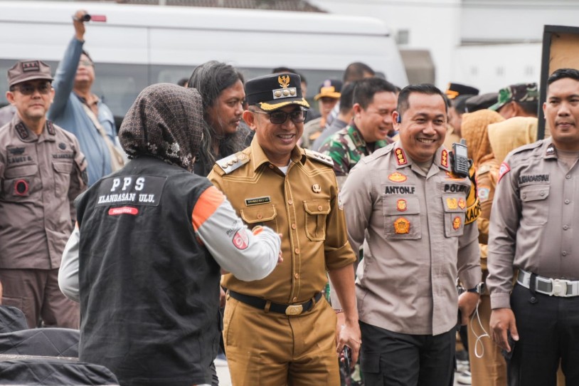 Wali Kota dan Forkopimda Tinjau Enam TPS di Kota Balikpapan