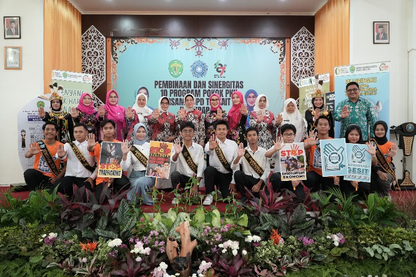 TP PKK Provinsi dan TP PKK Kota Balikpapan Kampanyekan 10 Program PKK di Balikpapan Utara