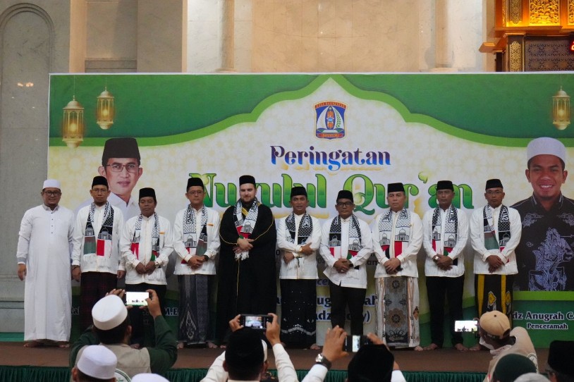 foto Pemkot Balikpapan Gelar Peringatan Nuzulul Qur'an di Balikpapan Islamic Center