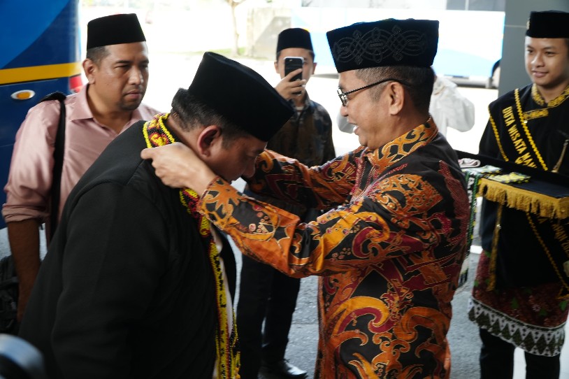 Sambut Rombongan Presiden DMDI, Wali Kota Ajak Kunjungi IKN