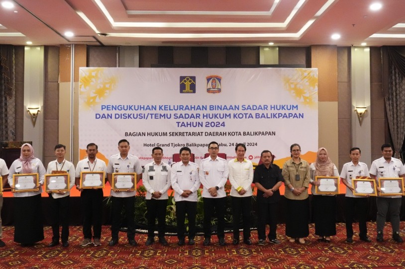 Pemkot Balikpapan Siapkan Kelompok Sadar Hukum untuk Naik ke Skala Nasional