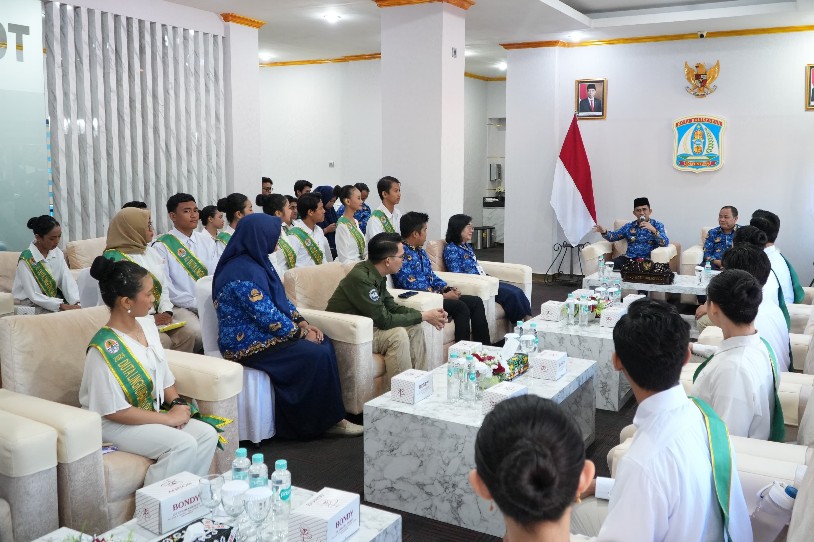 foto Jelang Grand Final, Forum Duta Lingkungan Hidup Balikpapan Lakukan Audiensi di Pemkot Balikpapan
