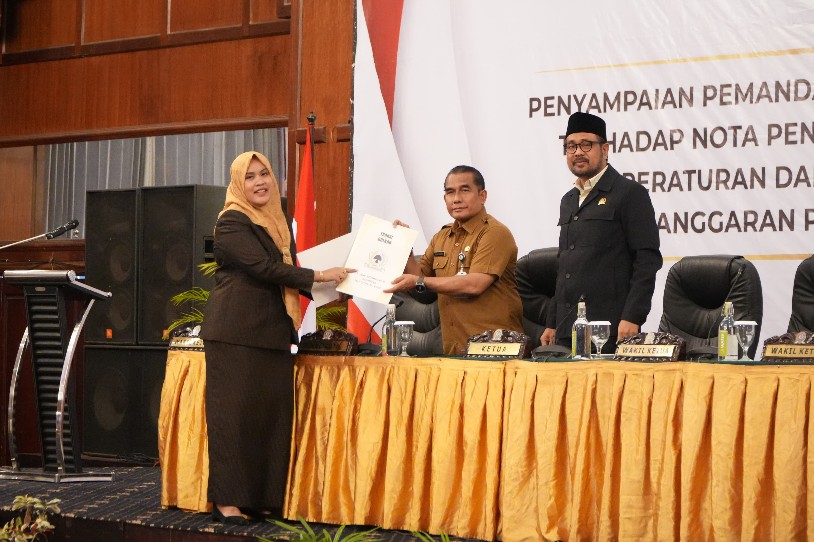 Rapat Paripurna ke-16, Sekda Sebut Banyak Penekanan pada Postur APBD Perubahan