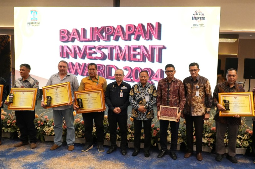 Pemkot Beri Penghargaan Perusahaan yang investasi di Balikpapan, Sekaligus Gelar Bimtek LKPM