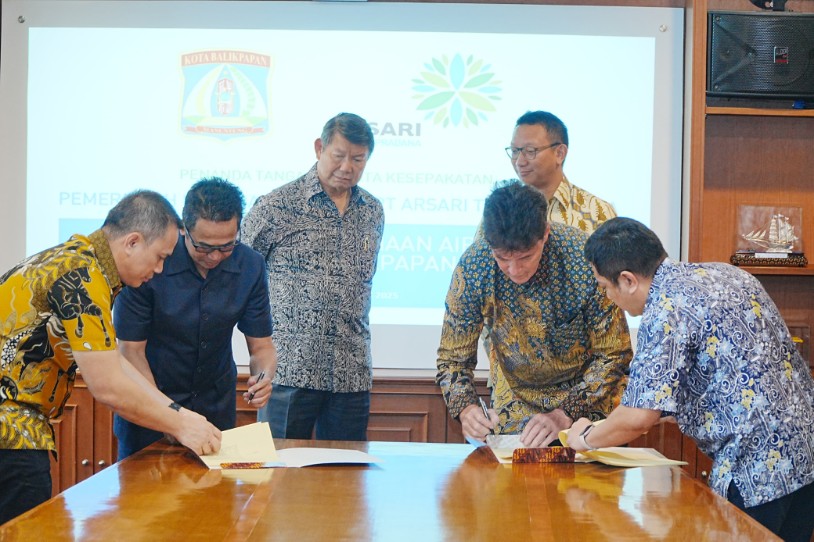 Gandeng Arsari Group, Komitmen Pemkot Balikpapan Wujudkan Air Bersih Berkelanjutan untuk Warga