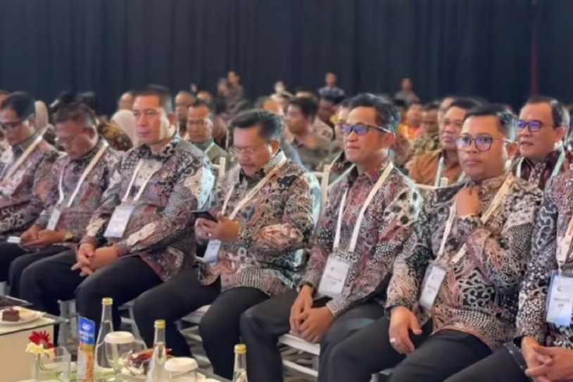 Pembukaan Munas VII Apeksi di Surabaya, Rahmad Mas'ud dan Wali Kota Se-Indonesia Dukung Sinergi Visi Misi Pusat dan Daerah