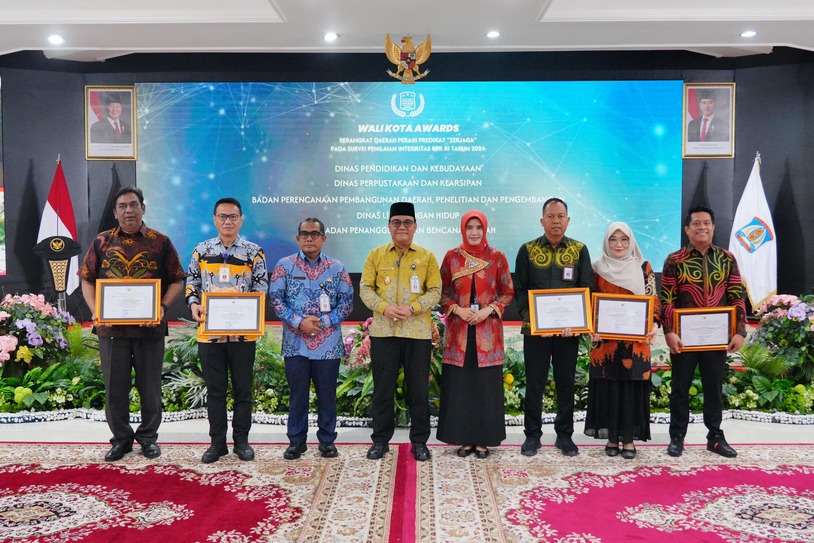Wali Kota Award 2025: Balikpapan Catat Kinerja Pengawasan Positif, MCP KPK Tembus 95,34 Poin