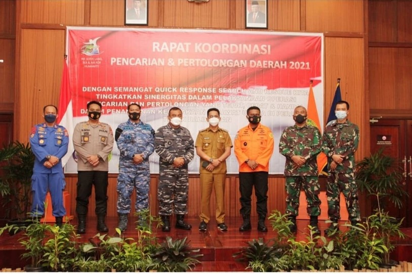 foto Wali Kota Buka Rakor SAR Daerah 2021, Berharap Pelaksanaan Pertolongan Semakin Profesional