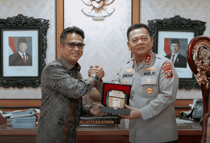 Perkuat Sinergi, Wali Kota Balikpapan dan Kapolda Kaltim Komitmen Jaga Keamanan dan Kenyamanan Kota