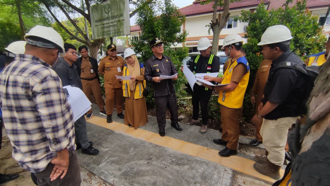 Wakil Wali Kota Balikpapan Sidak Sejumlah Proyek: Ingatkan Kualitas, Estetika, dan Serapan Anggaran