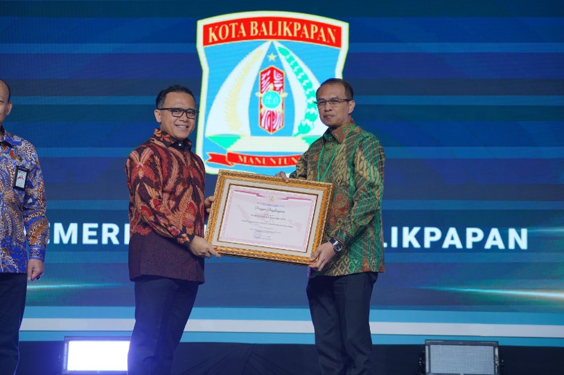 Pemkot Balikpapan Raih Penghargaan Penyelenggara Inovasi Pelayanan Publik Terbaik 2024
