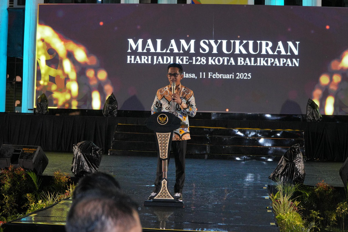 Malam Syukuran Meriahkan Hari Jadi ke-128 Kota Balikpapan