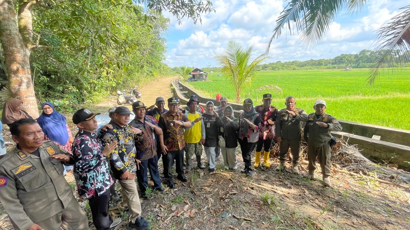 Dorong Ketahanan Pangan, Wakil Wali Kota Tinjau Potensi Pertanian di Teritip dan Integrated Farming System Kodam VI Mulawarman