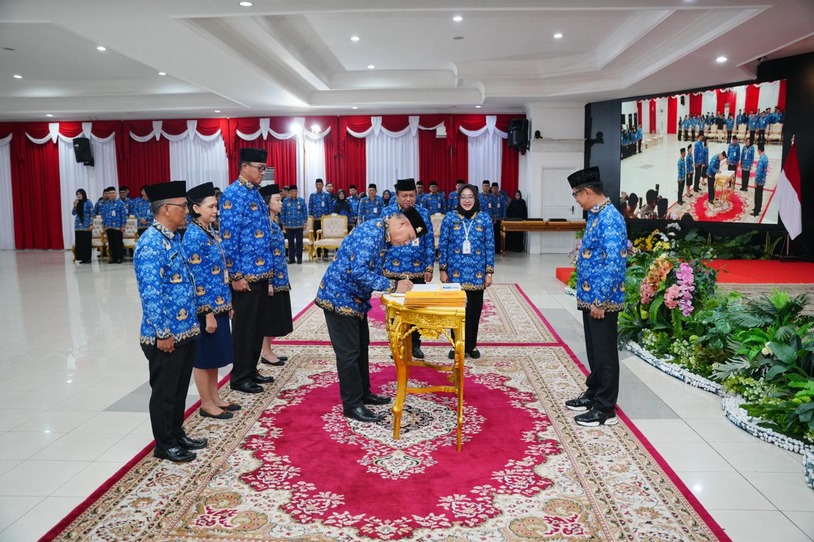 Pelantikan Pejabat Pemkot Balikpapan, Wali Kota Tekankan Integritas, Kinerja, dan Pelayanan Publik